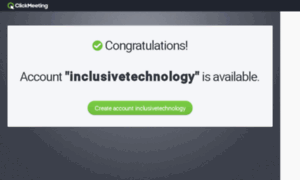 Inclusivetechnology.clickmeeting.com thumbnail