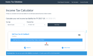 Incometaxcalculator.net.in thumbnail
