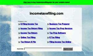 Incometaxefiling.com thumbnail