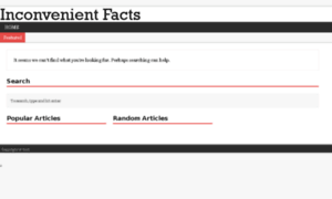 Inconvenient-facts.org thumbnail