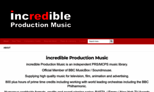 Incrediblemusic.tv thumbnail