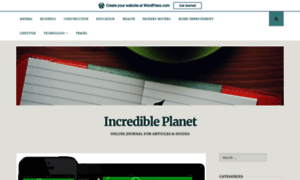 Incredibleplanet.home.blog thumbnail