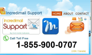 Incredimail-support.com thumbnail