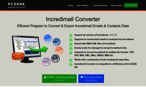 Incredimailconverter.com thumbnail