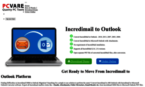 Incredimailtooutlook.com thumbnail