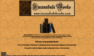 Incunabulabooks.com thumbnail