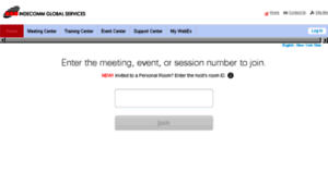 Indecomm.webex.com thumbnail