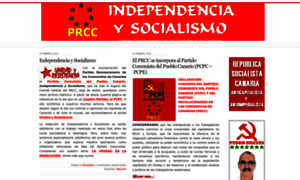 Independenciaysocialismo.wordpress.com thumbnail