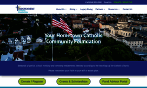 Independentcatholicfoundation.org thumbnail