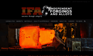 Independentforgings.com thumbnail
