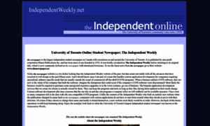 Independentweekly.net thumbnail