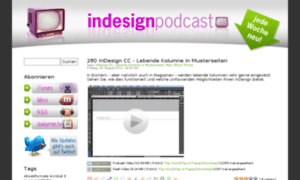 Indesign-podcast.de thumbnail