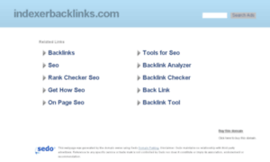 Indexerbacklinks.com thumbnail