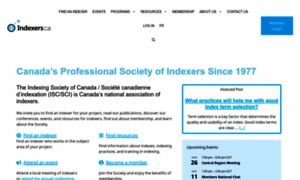 Indexers.ca thumbnail