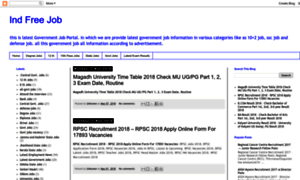 Indfreejob.blogspot.in thumbnail