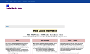 India-banks-info.com thumbnail