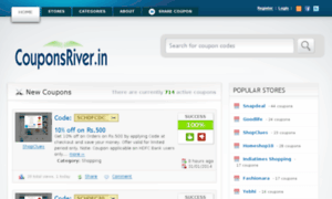 India.couponsriver.in thumbnail