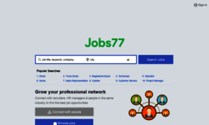 India.jobs77.com thumbnail