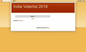 Indiaelection2019.blogspot.com thumbnail