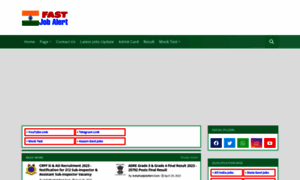 Indiafastjobalert.com thumbnail