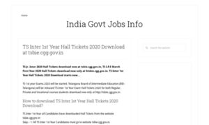 Indiagovtjobsinfo.in thumbnail