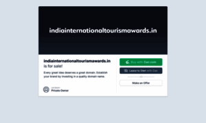 Indiainternationaltourismawards.in thumbnail