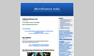 Indiamicrofinance.wordpress.com thumbnail