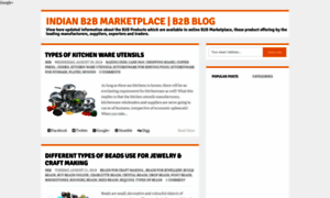 Indian-b2b-marketplace.blogspot.in thumbnail