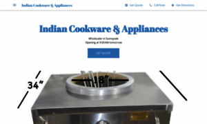 Indian-cookware-appliances.business.site thumbnail