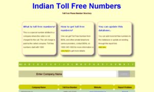 Indian-toll-free-number.com thumbnail