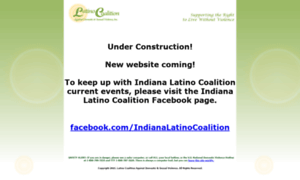 Indianalatinocoalition.org thumbnail