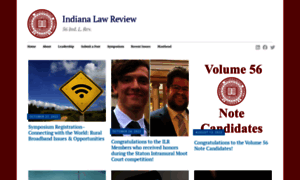 Indianalawreview.com thumbnail