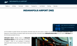 Indianapolis-airport.com thumbnail