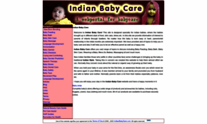 Indianbabycare.com thumbnail