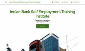 Indianbankselfemploymenttraininginstitute.business.site thumbnail