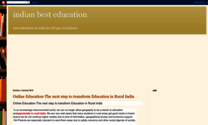 Indianbesteducation.blogspot.in thumbnail