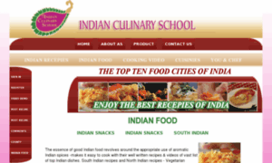 Indianculinaryschool.in thumbnail