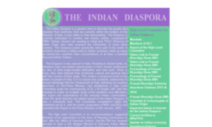 Indiandiaspora.nic.in thumbnail