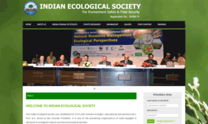 Indianecologicalsociety.com thumbnail