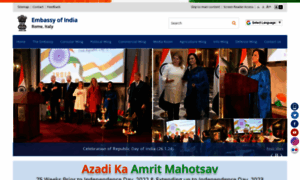 Indianembassyrome.gov.in thumbnail