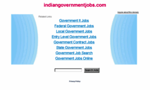 Indiangovernmentjobs.com thumbnail