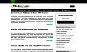 Indiangovernmentjobs.in thumbnail