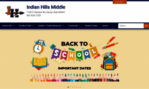 Indianhillsmiddle.canyonsdistrict.org thumbnail