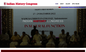 Indianhistorycongress.com thumbnail