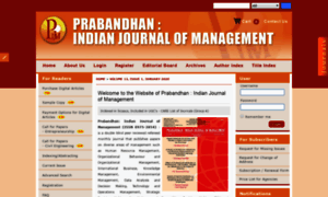 Indianjournalofmanagement.com thumbnail