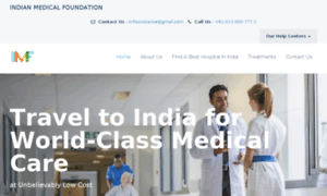 Indianmedicalfoundation.com thumbnail