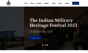 Indianmilitaryheritagefestival.in thumbnail