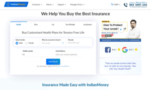 Indianmoneyinsurance.com thumbnail