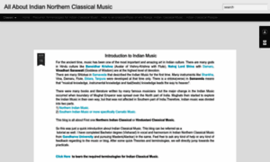 Indiannorthernclassicalmusic.blogspot.com thumbnail