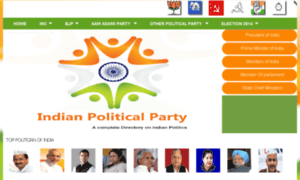 Indianpoliticalparty.com thumbnail